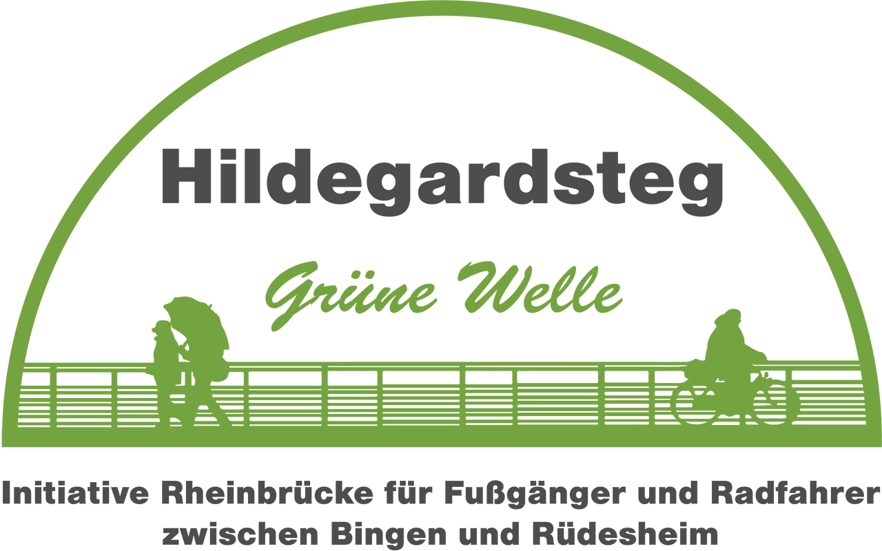Hildegardsteg - Grüne Welle Logo